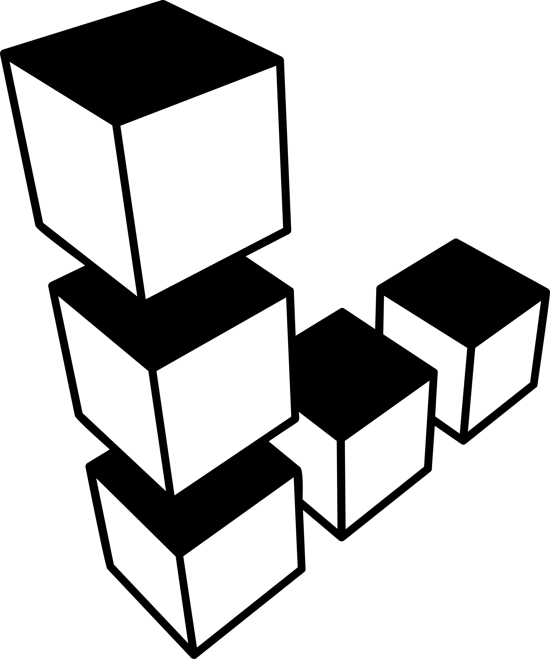 Brand Linode Svg Line Art Free Vectors
